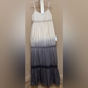 Kimchi Blue Ombre Maxi Dress Sz Medium